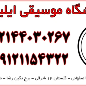 آموزشگاه موسیقی ایلیا آرت در اشرفی اصفهانی