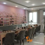 آکادمی وسالن زیبایی منیژه کاظم پور در شهرک گلستان
