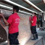 قالیشویی کرشمه در غرب تهران